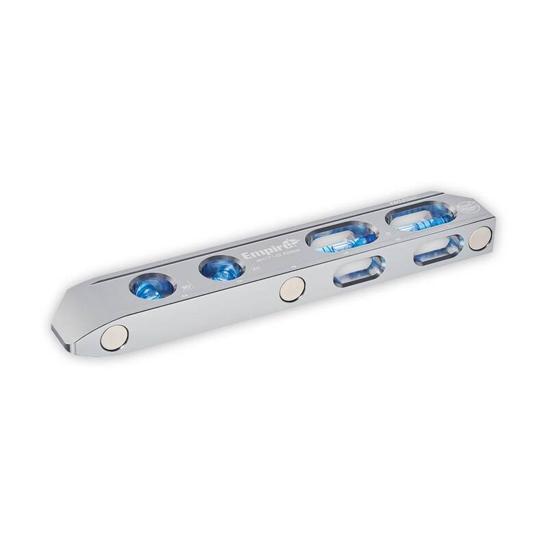 Empire 8 pulgadas True Blue Nivel de Torpedo Billet Magnético - EM71.8