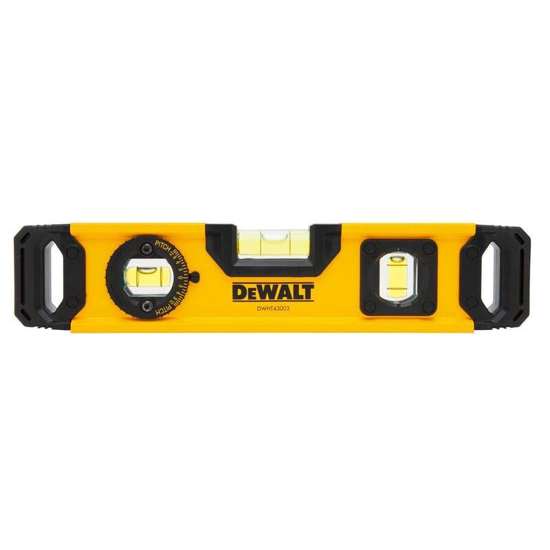 Nivel de torpedo DEWALT de 9 pulgadas - DWHT43003.