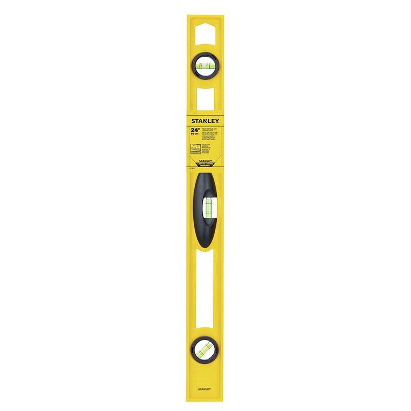 Stanley 24 pulgadas Nivel de línea/superficie de ABS de alto impacto no magnético - 42-468