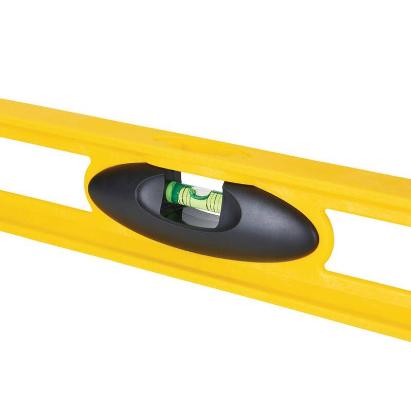 Stanley 24 pulgadas Nivel de línea/superficie de ABS de alto impacto no magnético - 42-468