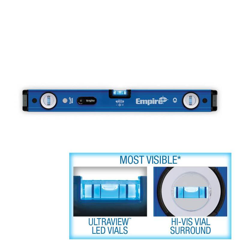 Empire 24 pulgadas UltraView LED Nivel de caja magnética - EM95.24