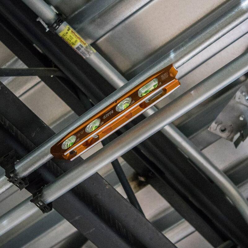 Nivel de torpedo de aluminio Klein Tools, imán de tierra rara - 935RB