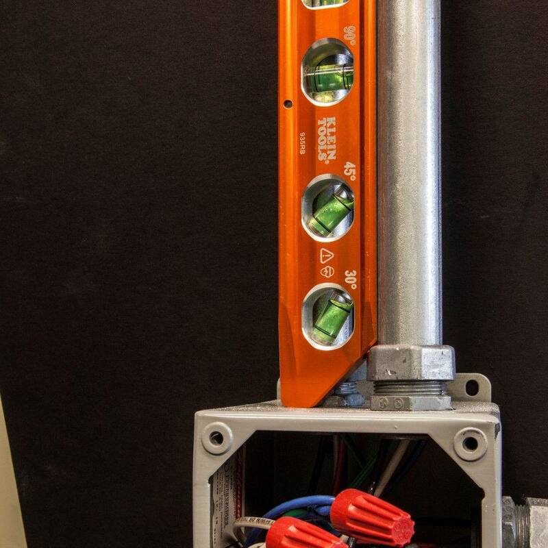 Nivel de torpedo de aluminio Klein Tools, imán de tierra rara - 935RB