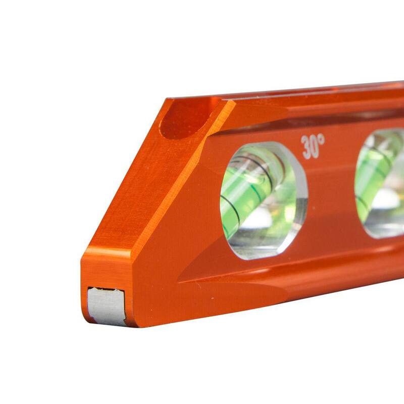 Nivel de torpedo de aluminio Klein Tools, imán de tierra rara - 935RB