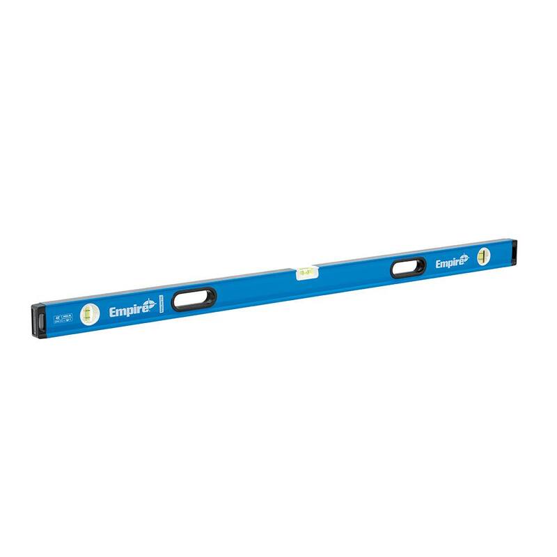 Juego de niveles de caja de aluminio Empire de 24 pulgadas y 48 pulgadas (set de 2 piezas) - 650.24-650.48