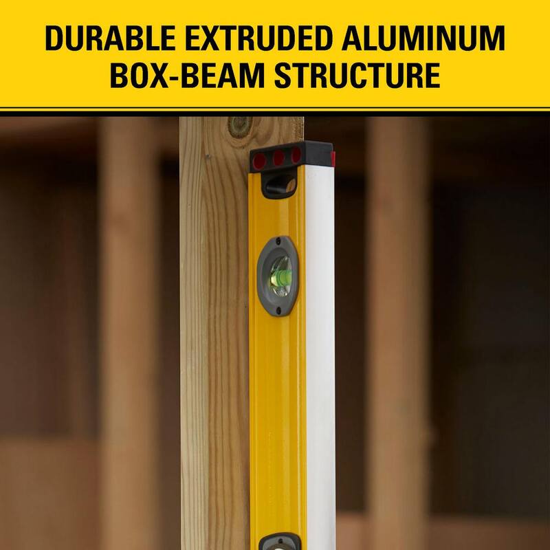 Stanley FATMAX 48 pulgadas Nivel de caja de aluminio no magnético - 43-548