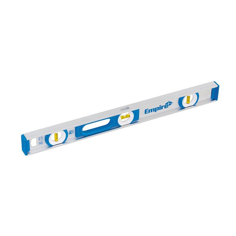 Nivel de vigueta de aluminio de 24 pulgadas de Milwaukee con juego de nivel de caja compacto de 12 pulgadas - 500.24P