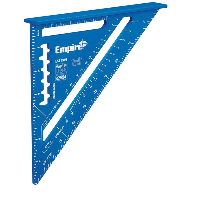 Nivel de caja digital True Blue de 16 pulgadas con nivel de torpedo magnético True Blue de 8 pulgadas y escuadra de caballete de aluminio de 7 pulgadas - E105.16.EM71.8-E2994.