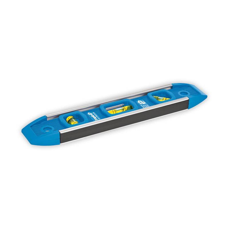 Nivel torpedo Empire de 9 pulgadas con escuadra de techo de aluminio de 7 pulgadas - 587-24-E2994