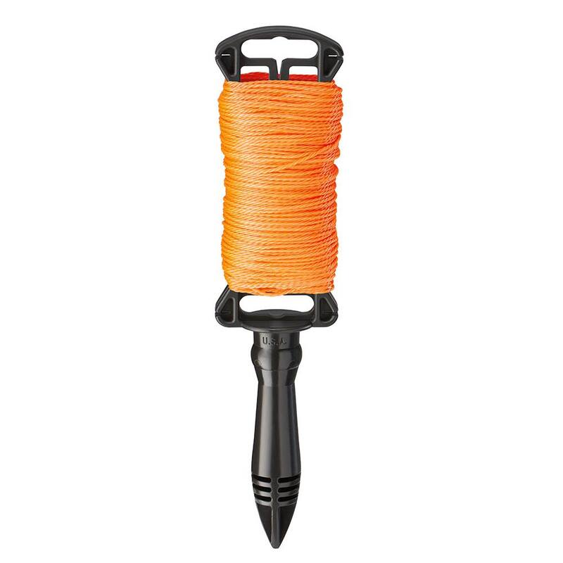 Set de niveles de línea Empire de 5-5/8 pulgadas con 250 pies de línea torcida de color naranja con carrete (3 piezas) - 83038-39203N.