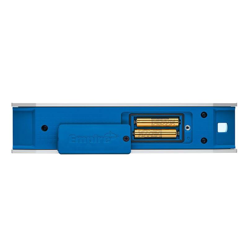 Nivel de caja extensible Empire True Blue de 24 a 40 pulgadas con nivel de torpedo digital magnético de 9 pulgadas (paquete de 2) - eXT40-em105.9