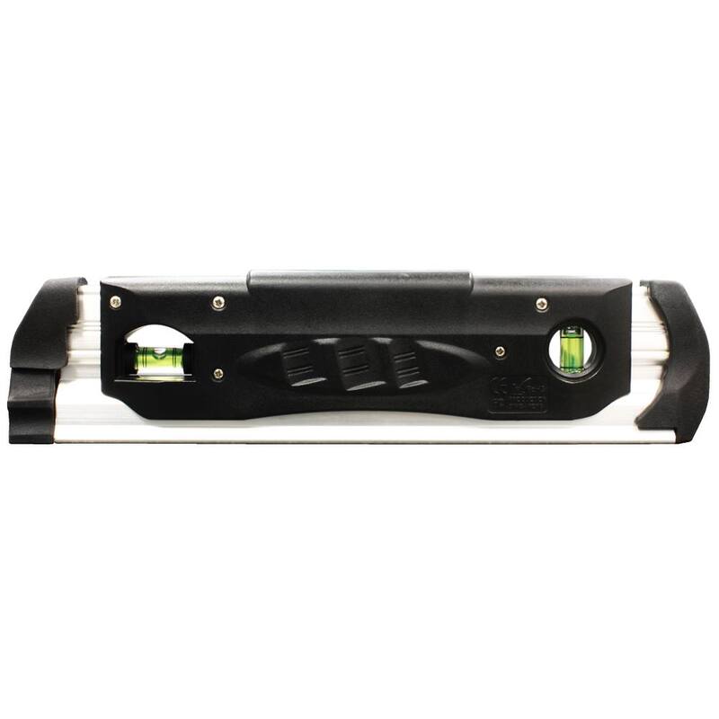 Nivel de torpedo digital Digi-Pas 9 pulgadas impermeable IP67 con imán, display LED brillante y transportador - DWL280Pro