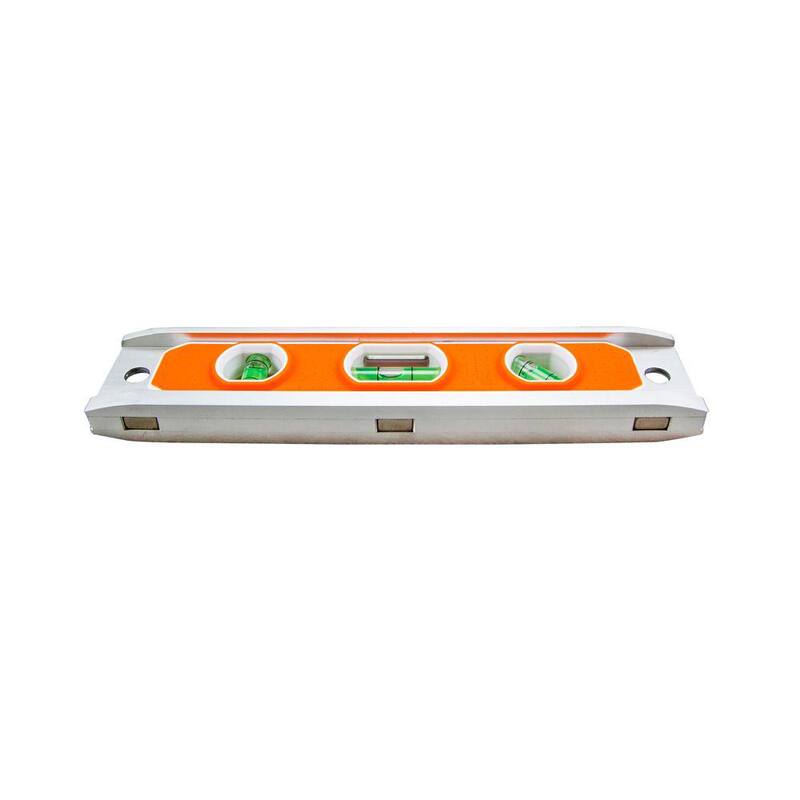 Herramienta Klein 9 pulgadas Nivel torpedo de aluminio con imán de tierra rara - 935R