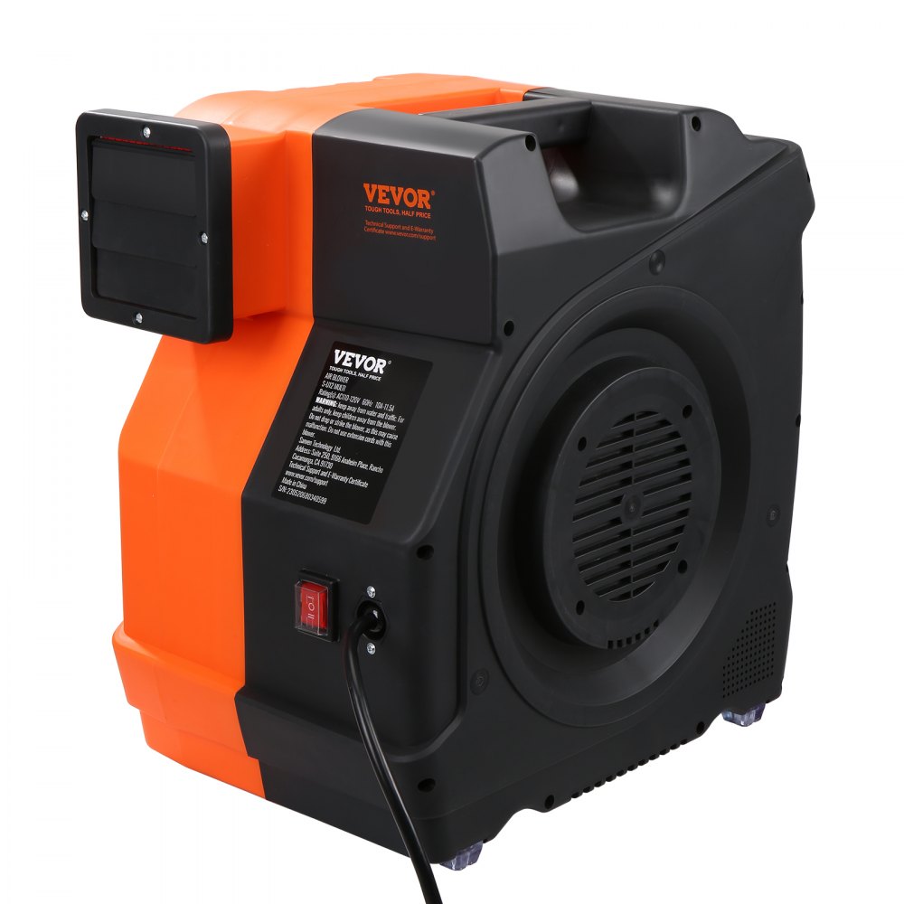 VEVOR Inflatable Blower, 1500W, 2 & 2.1 HP Bounce House Blower, Pump Commercial Air Blower for Inflatables, 3100 RPM Bouncy Castle Electric Fan Perfect for Bounce House, Tested to UL Standards - SYQM1500W74M24ZQQV1
