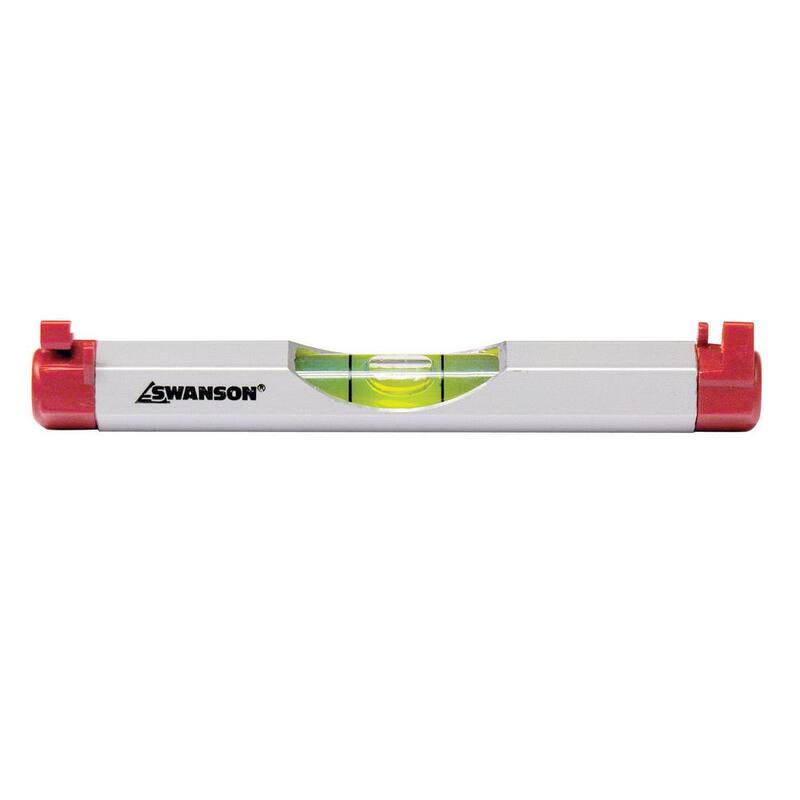Nivel de superficie de aluminio Swanson de 4 pulgadas - LLA001