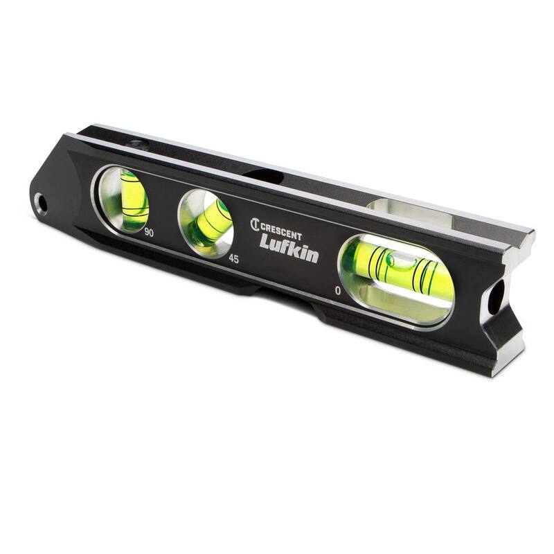 Nivel de torpedo de aluminio macizo de 9 pulgadas Crescent - LBL1100-02