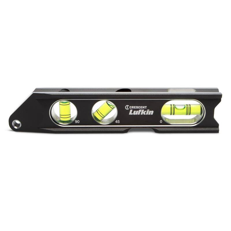 Nivel de torpedo de aluminio macizo de 9 pulgadas Crescent - LBL1100-02