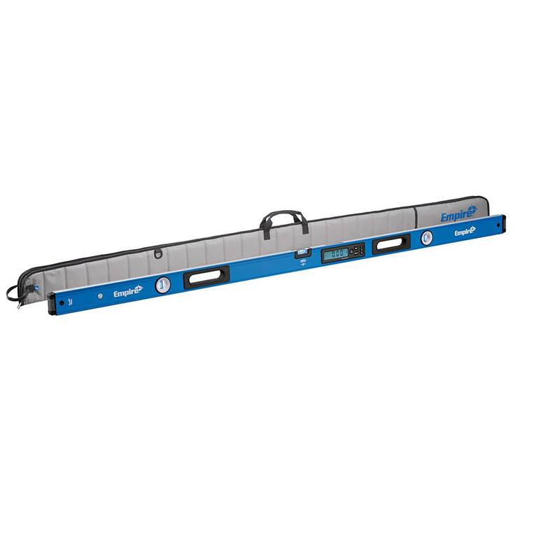 Milwaukee 72 pulgadas Nivel de Burbuja Digital True Blue con Estuche con Nivel de Burbuja Digital True Blue de 24 pulgadas y Estuche - E105.72-E105.24