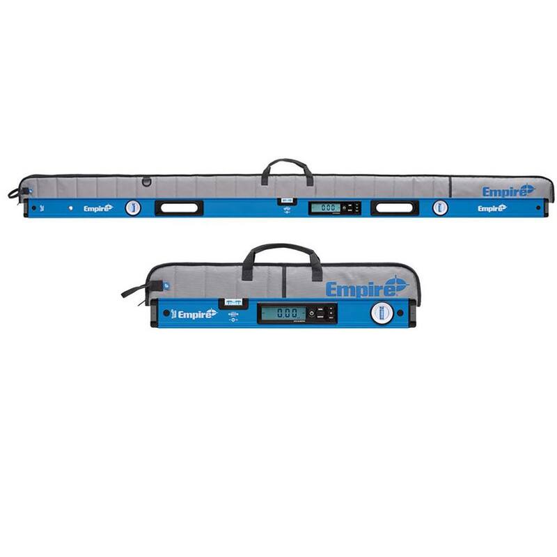 Milwaukee 72 pulgadas Nivel de Burbuja Digital True Blue con Estuche con Nivel de Burbuja Digital True Blue de 24 pulgadas y Estuche - E105.72-E105.24