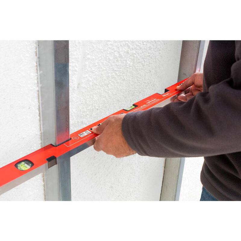 Set de Yeso Kapro de 36 pulgadas, Escuadra en T, Cuchilla de Utilidad, Set de Nivel de Aluminio Magnético - 317-DWS