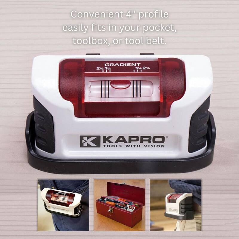 Nivel Magnético Kapro Smarty de 3.5 pulgadas - 946M