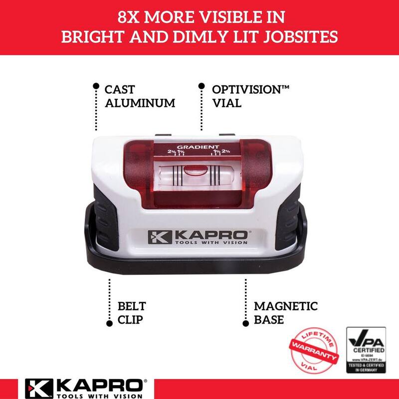 Nivel Magnético Kapro Smarty de 3.5 pulgadas - 946M