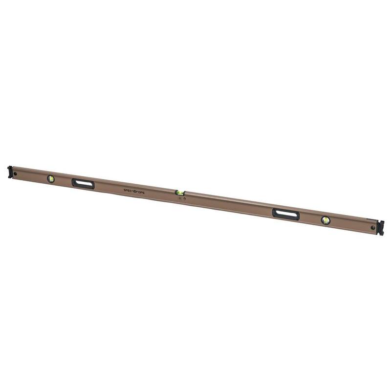 Nivel de caja magnética SPEC OPS de 78 pulgadas, sistema de bungee para torniquete, bloques de burbuja un 33% más grandes, de aluminio - SPEC-LEVEL78M.