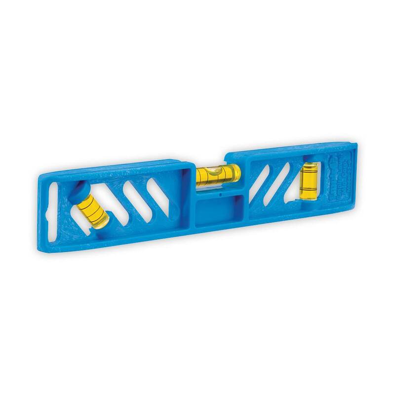 Empire Nivel torpedo Polycast de 9 pulgadas con escuadra de vigueta de aluminio de 7 pulgadas - 33-9-E2994.