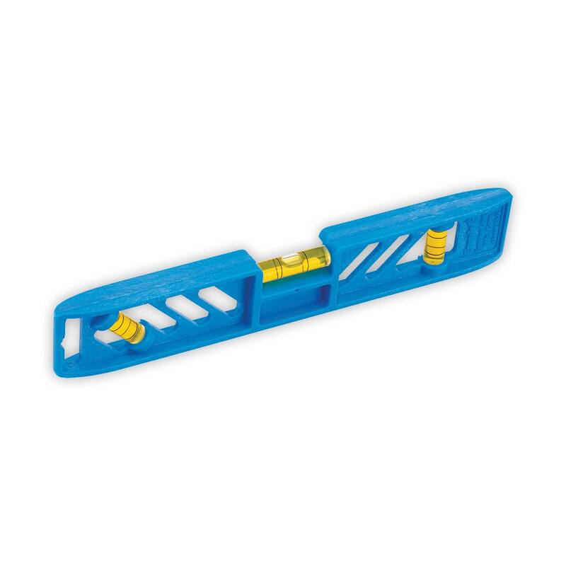 Empire Nivel torpedo Polycast de 9 pulgadas con escuadra de vigueta de aluminio de 7 pulgadas - 33-9-E2994.