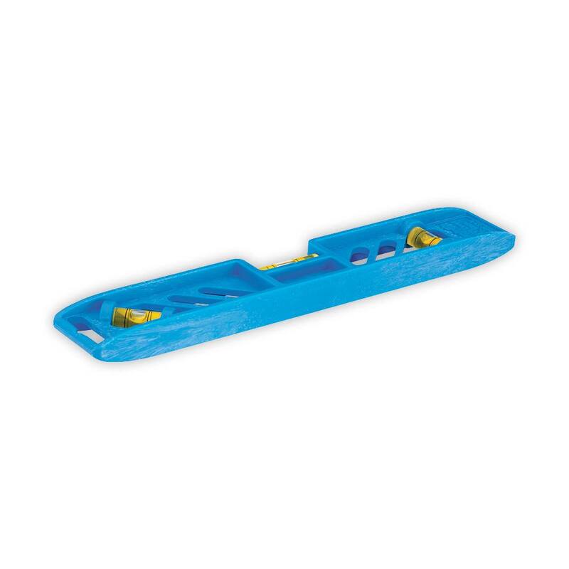 Empire Nivel torpedo Polycast de 9 pulgadas con escuadra de vigueta de aluminio de 7 pulgadas - 33-9-E2994.