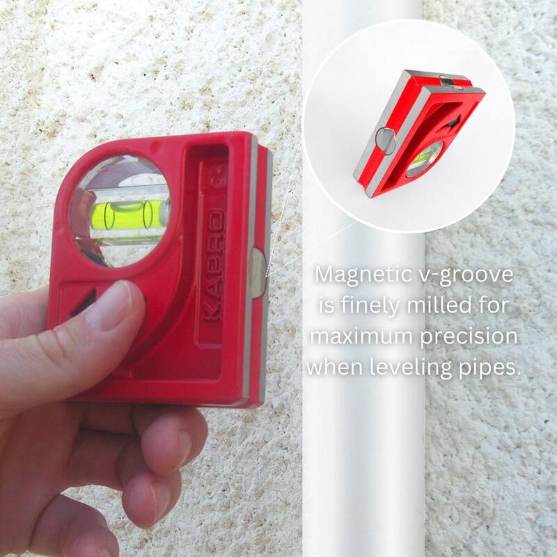 Nivel de bolsillo magnético Cyclops de 4 pulgadas de Kapro - 846