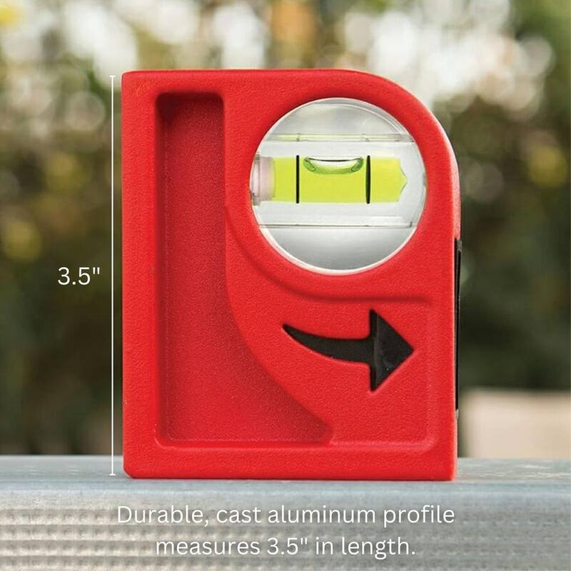 Nivel de bolsillo magnético Cyclops de 4 pulgadas de Kapro - 846