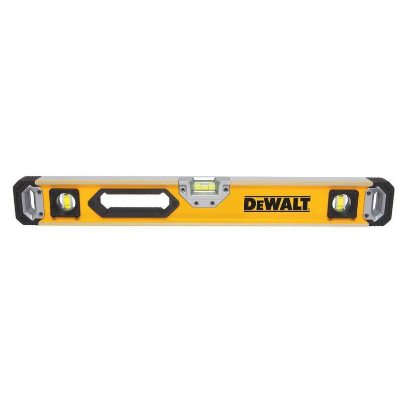 Nivel de caja de viga sin imán de 24 pulgadas DEWALT - DWHT43224