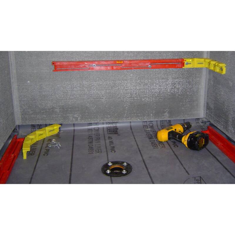 Nivel de cordón para ducha prueba de tontos A-Level 27 pulgadas - Nivel acanalado SL-2700.