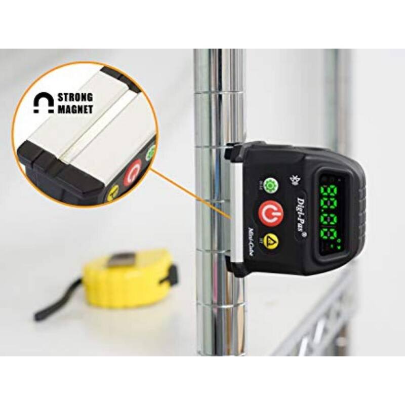Nivel de Cubo Inteligente Digi-Pas 2.4 pulgadas de 2 Ejes, Muestra de forma Inalámbrica el Estado de Nivelación en Smartphone Vía Bluetooth - DWL90Pro
