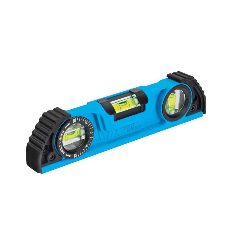 Nivel magnético en forma de torpedo OX TOOLS Pro: 10" / 250mm - OX-P027210