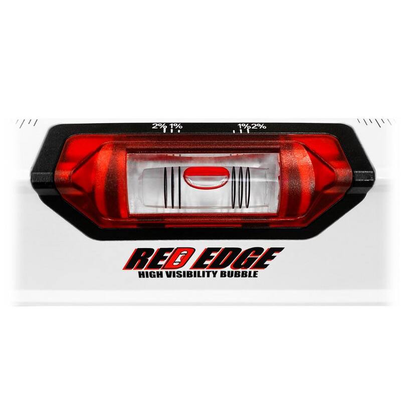 Herramientas CE Red Edge de 48 pulgadas Nivel de caja de aluminio no magnético - CET121