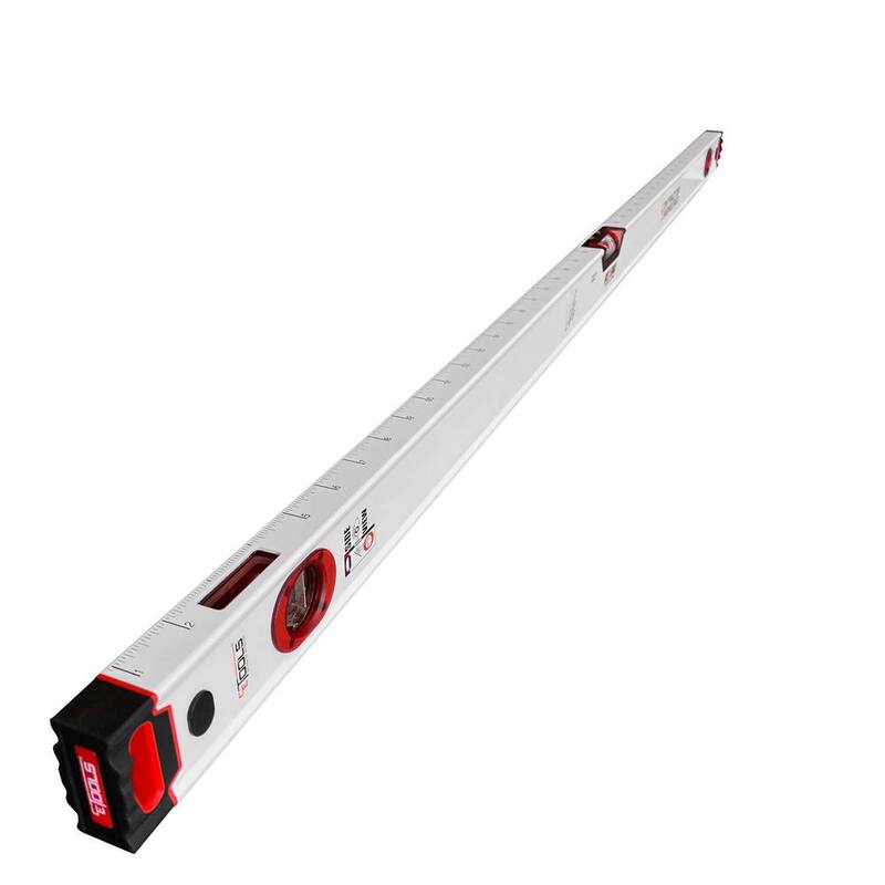 Herramientas CE Red Edge de 48 pulgadas Nivel de caja de aluminio no magnético - CET121