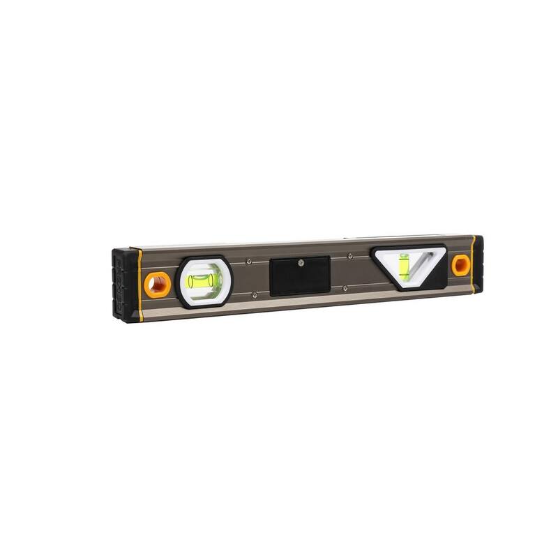 Nivel de caja PREXISO 279.44 mm (11 pulgadas), nivel digital, inclinación de ángulo, construcción duradera (paquete de 1) - PTD250V