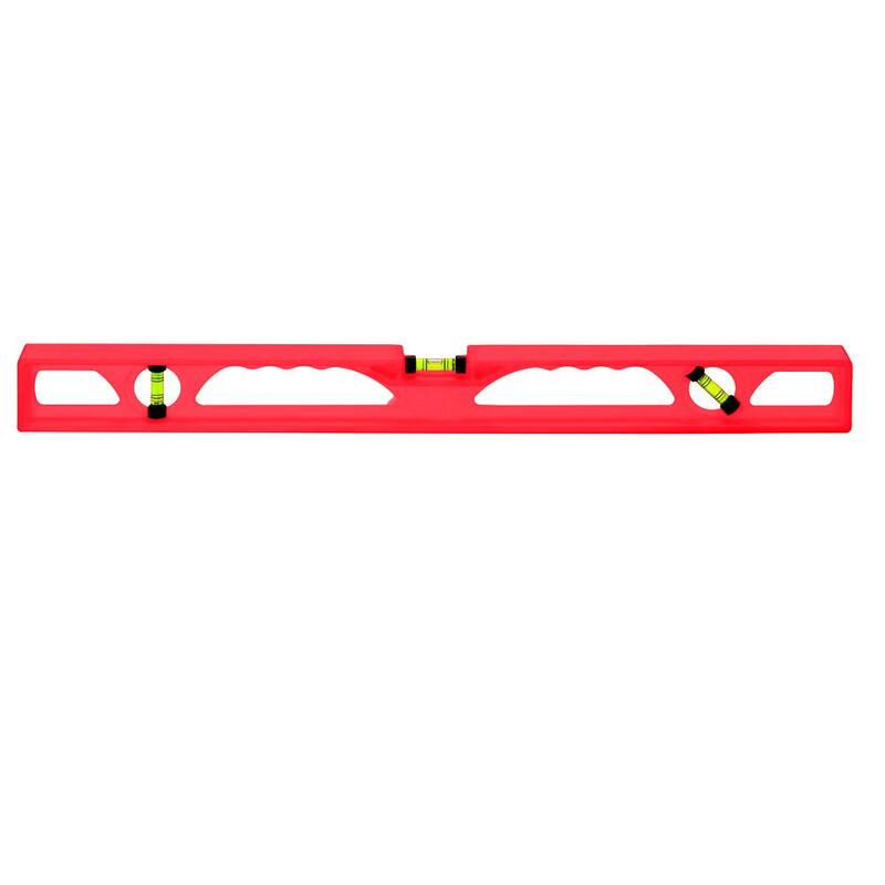 Nivel de burbuja ergonómico de alta resistencia ABS Kapro de 24 pulgadas - 120-62-24