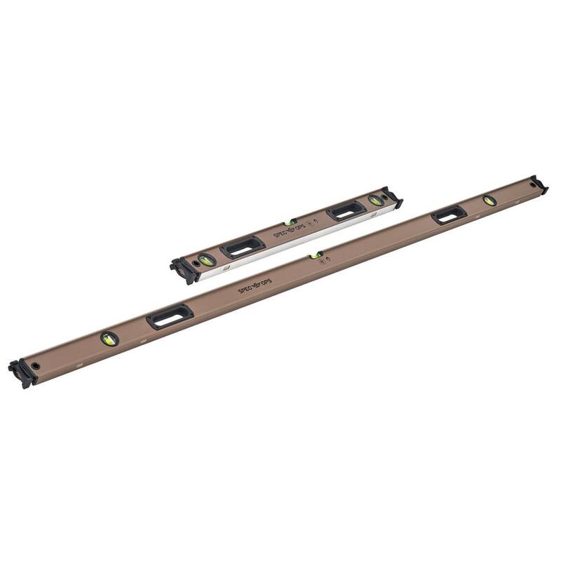 SPEC OPS 32 en y 78 en nivel de caja de viga de bloque magnético jamba, sistema de bungee para torniquete, viales de bloque un 33% más grandes, de aluminio - SET de jamba de nivel SPECLEVELJAMBSE