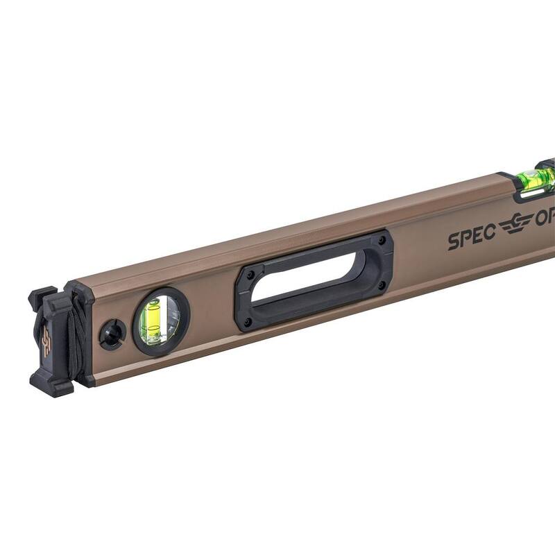 SPEC OPS 32 en y 78 en nivel de caja de viga de bloque magnético jamba, sistema de bungee para torniquete, viales de bloque un 33% más grandes, de aluminio - SET de jamba de nivel SPECLEVELJAMBSE