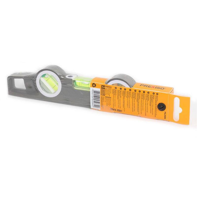 Prime-Line PREXISO (10 in.) 250 mm Nivel de andamio de aluminio fundido con base magnética (paquete de 1) - PSL250M