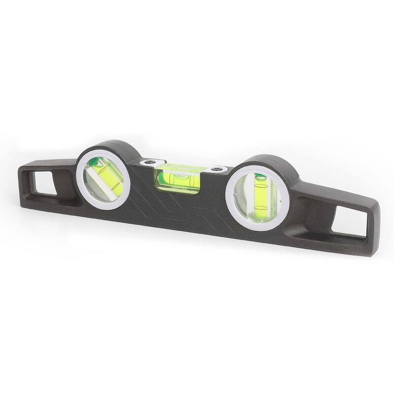 Prime-Line PREXISO (10 in.) 250 mm Nivel de andamio de aluminio fundido con base magnética (paquete de 1) - PSL250M
