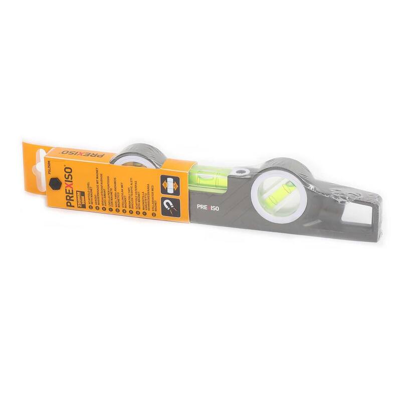 Prime-Line PREXISO (10 in.) 250 mm Nivel de andamio de aluminio fundido con base magnética (paquete de 1) - PSL250M