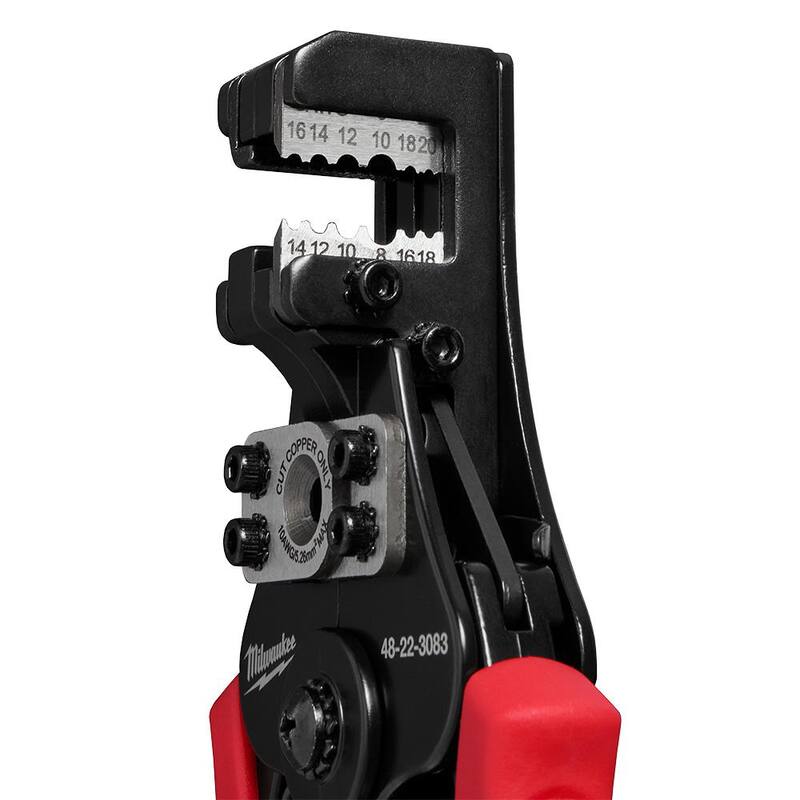 Pelacables/Cortador automático de alambre Milwaukee con agarre cómodo - 48-22-3083.