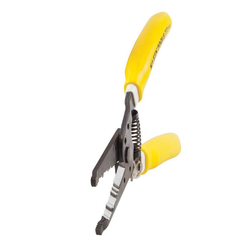 Herramienta Klein 7-3/4 pulgadas Klein-Kurve, pelacables y cortador de cable no metálico doble - K1412