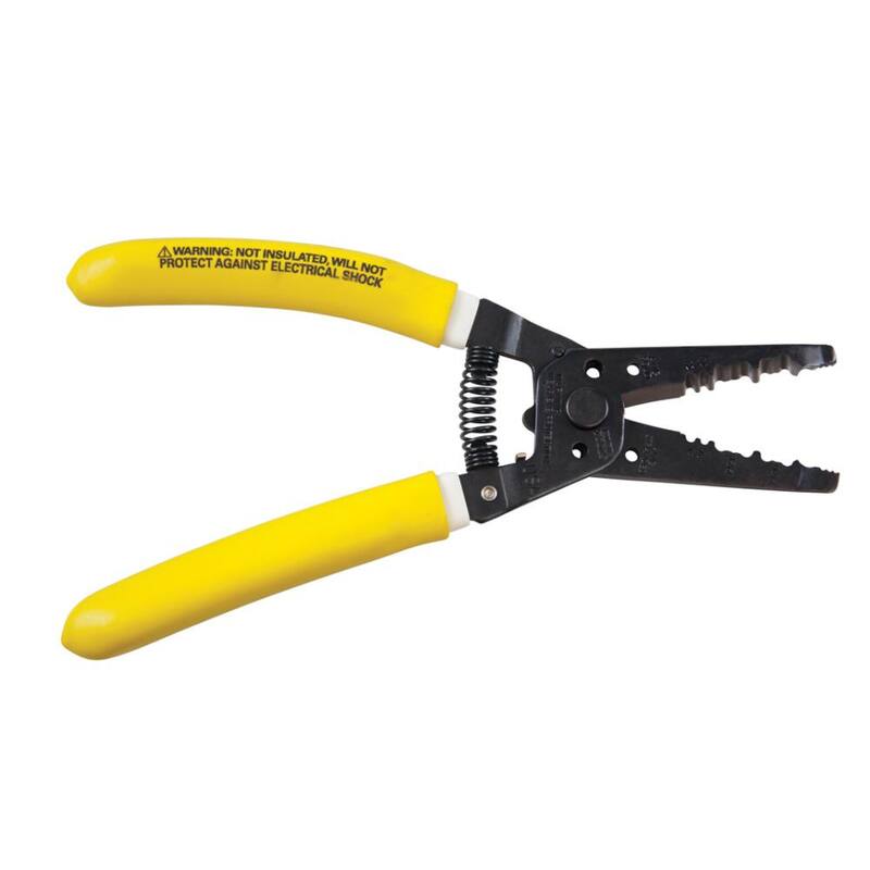 Herramienta Klein 7-3/4 pulgadas Klein-Kurve, pelacables y cortador de cable no metálico doble - K1412