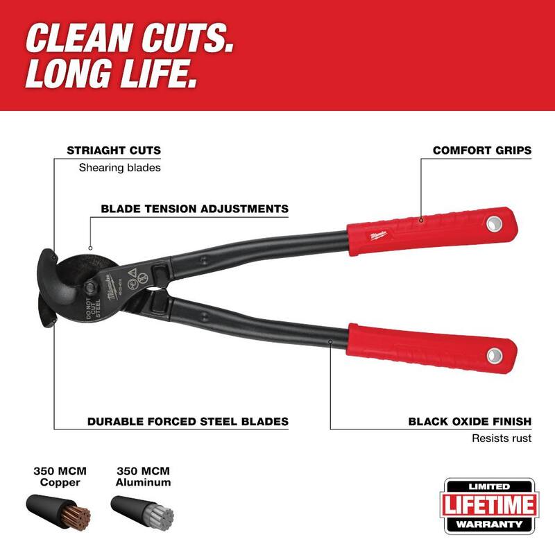 Pelacables/cortador de alambre de utilidad de Milwaukee de 17 pulgadas - 48-22-4016