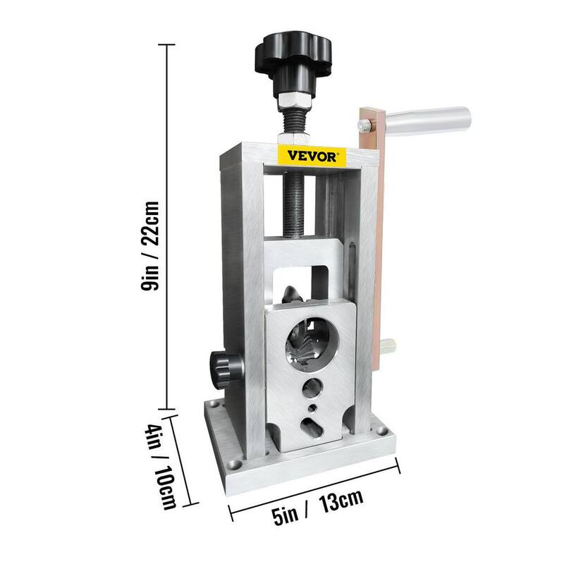 Máquina peladora de cables VEVOR de 0.06 a 1.57 pulgadas, accionada por taladro, pelacables de cobre manual con hoja ultra larga tratada térmicamente - S420W15MM38MM1LM9V0